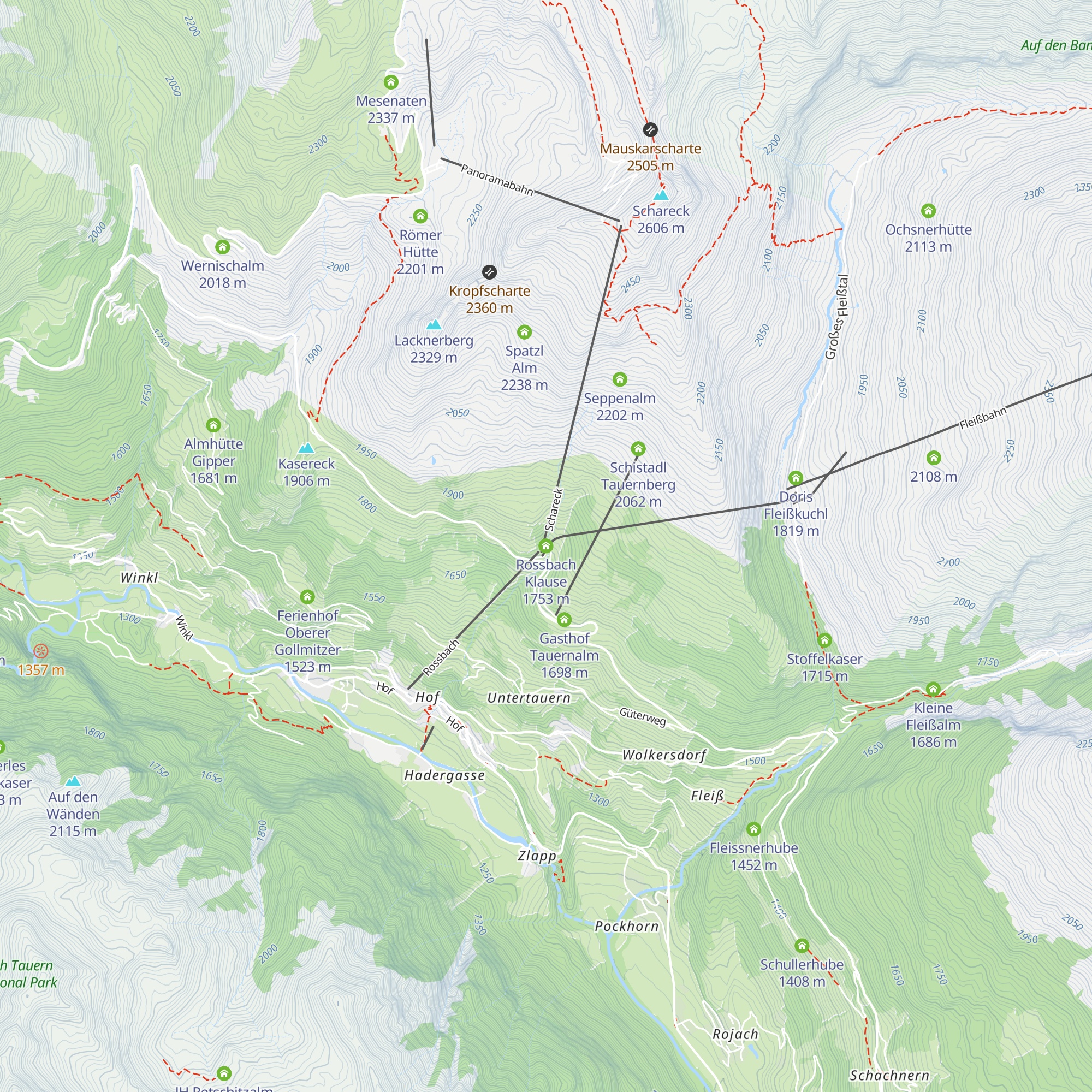 Rossbach Klause map