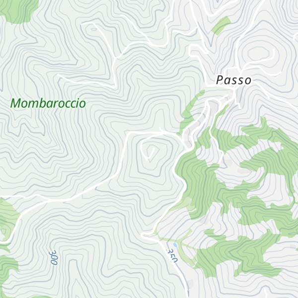Map of Monte Della Mattera