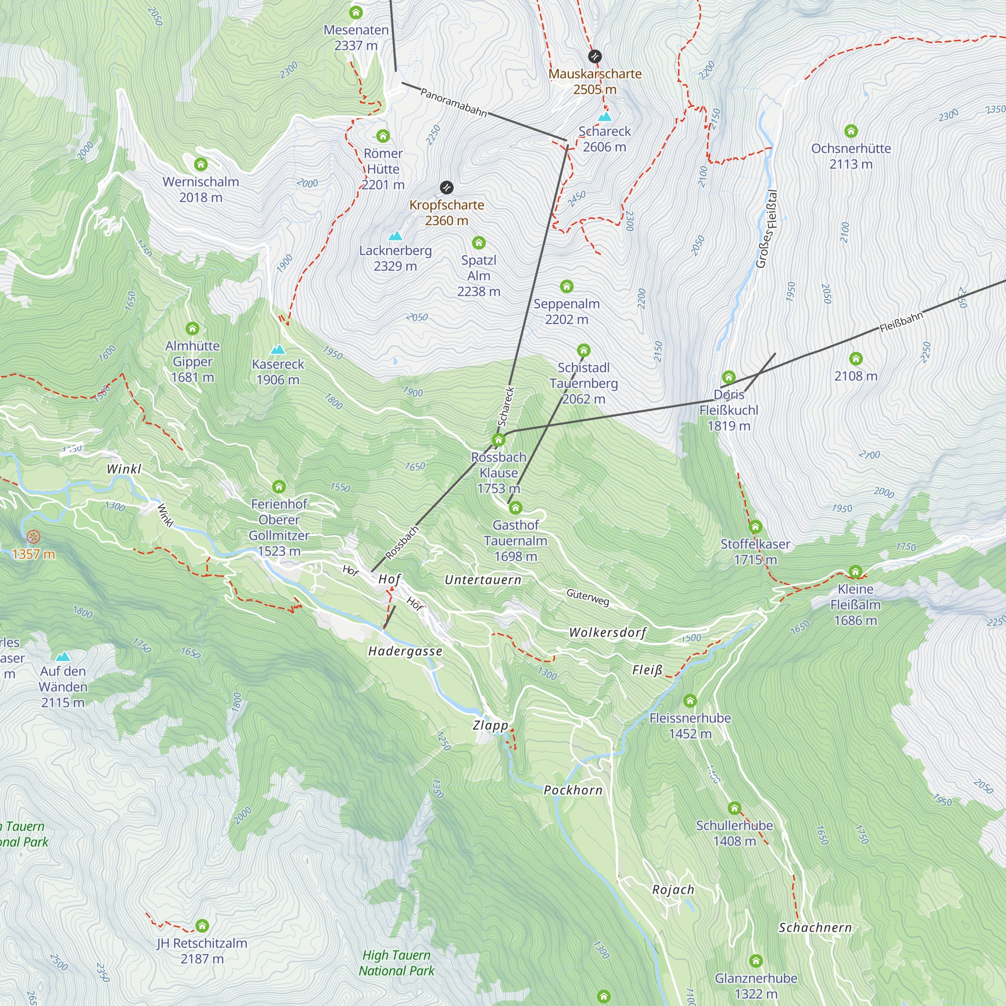 Mautstelle map