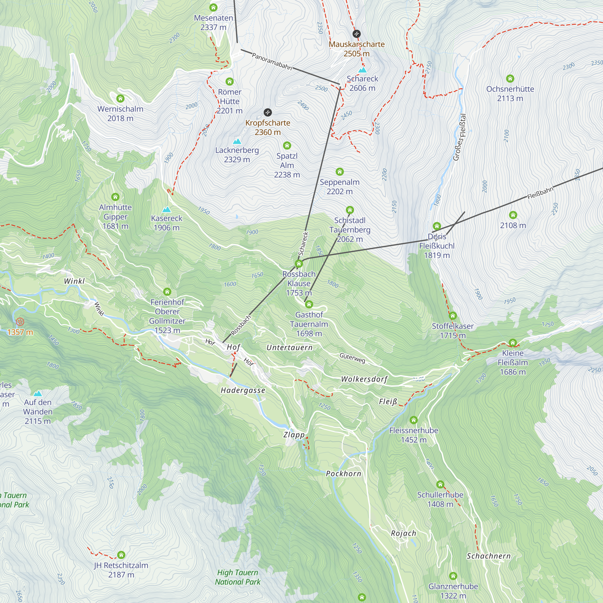 Mautstelle map