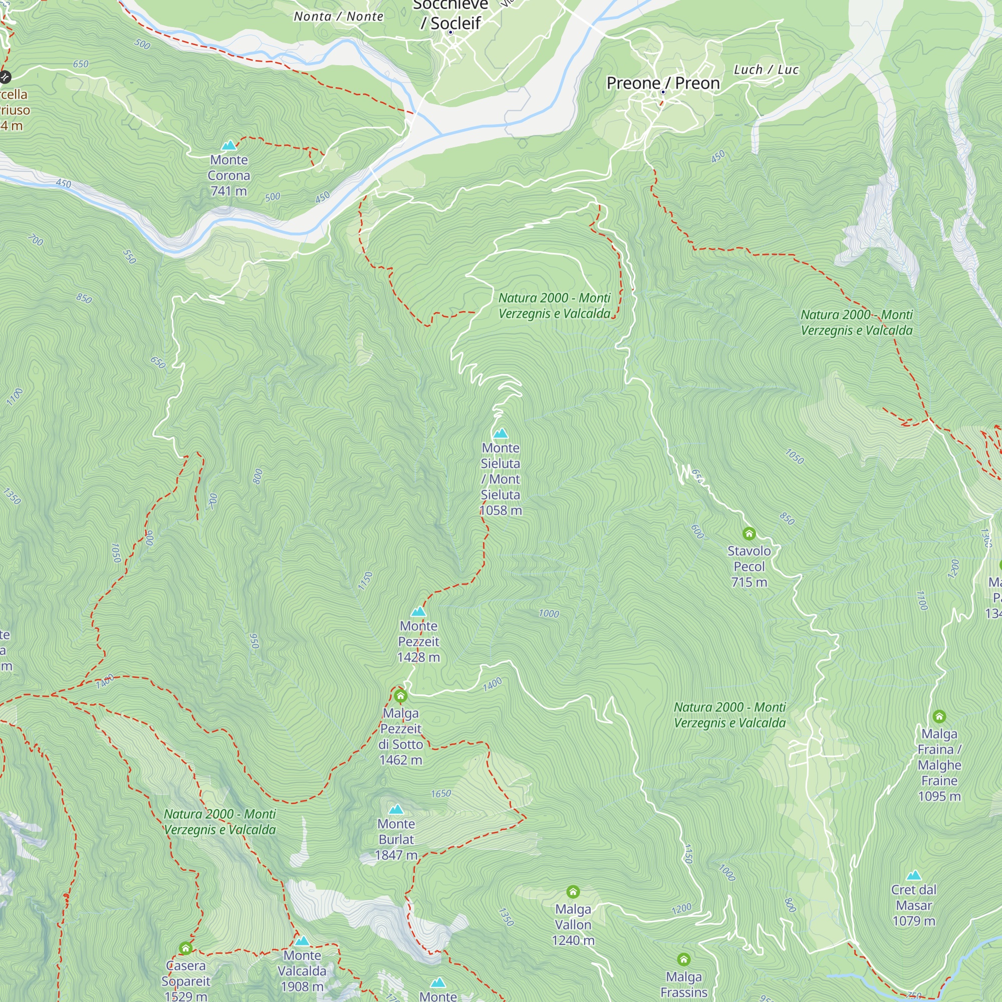 Cason di Sieluta map