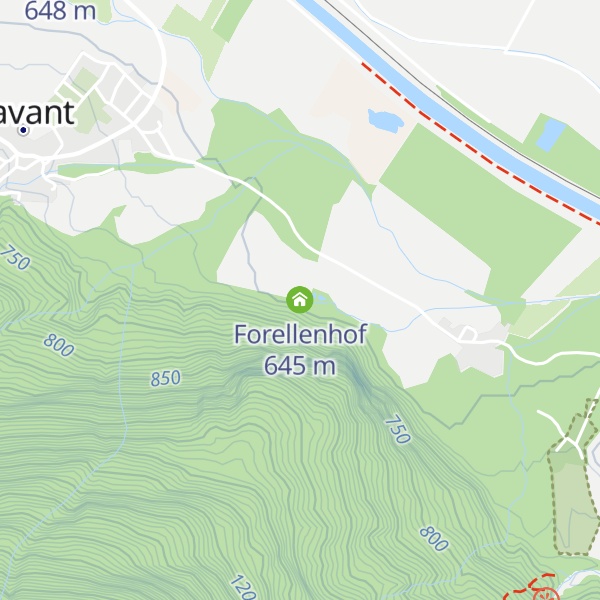 Map of Forellenhof