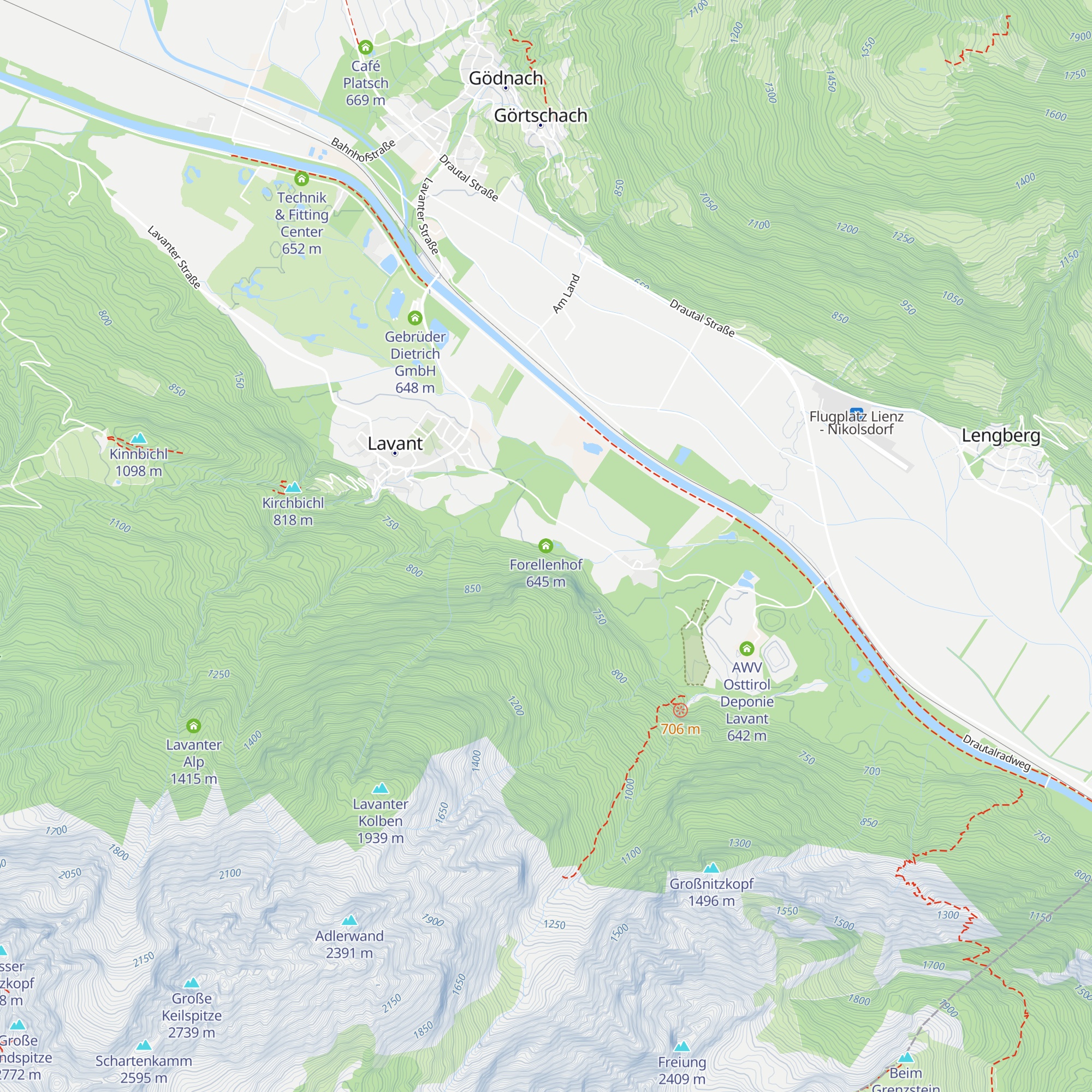 Forellenhof map