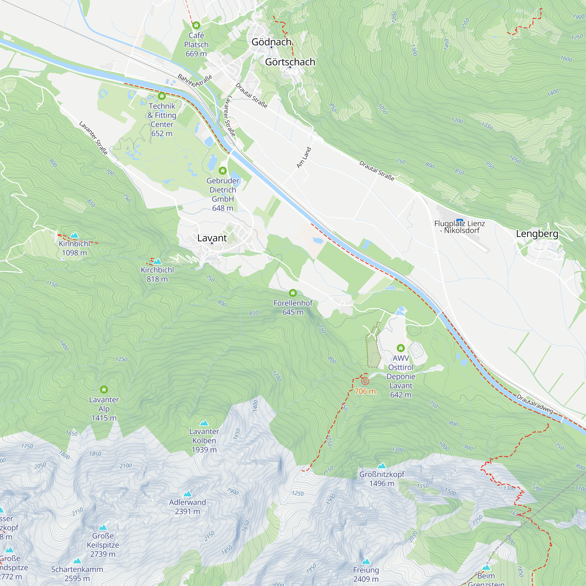 Forellenhof map