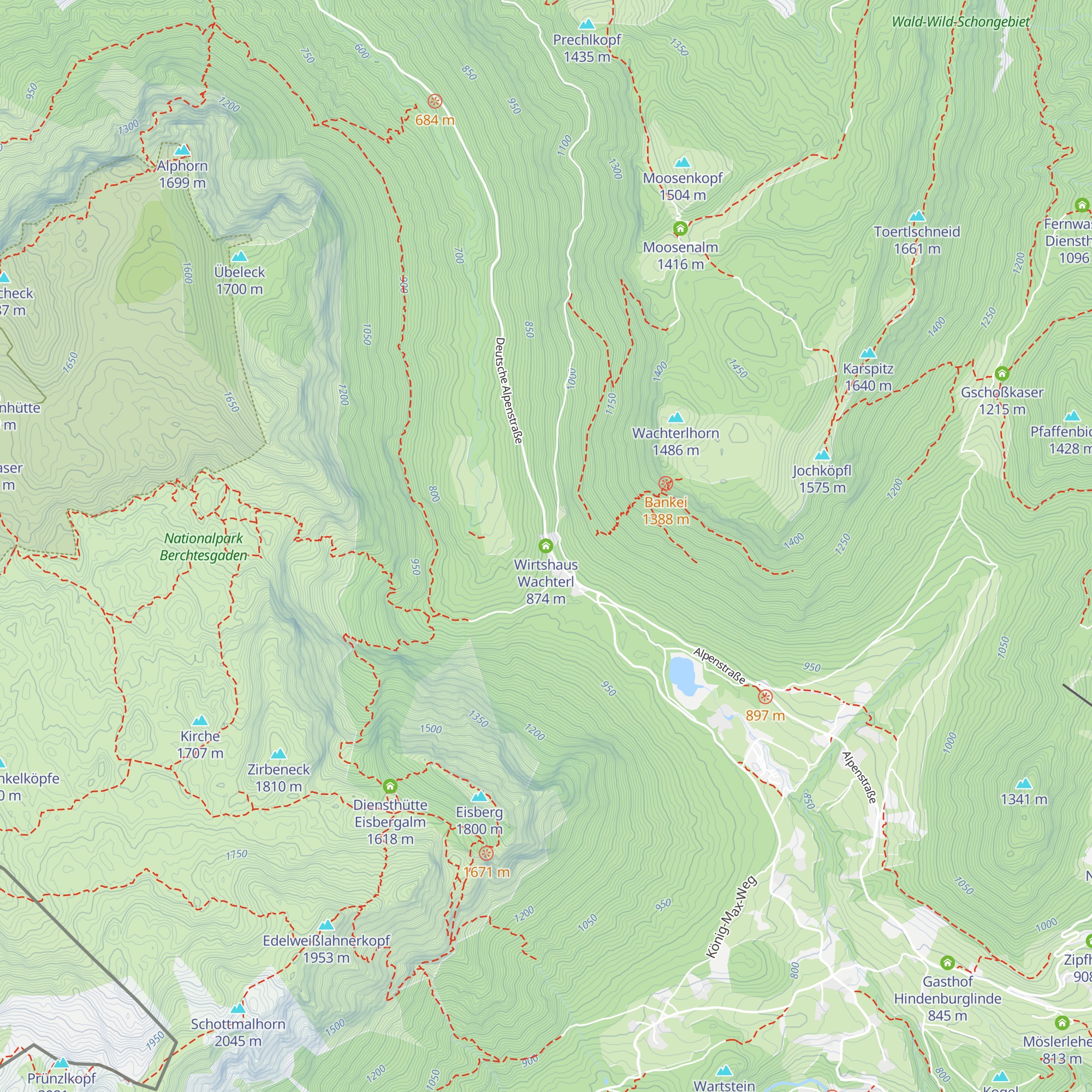 Wirtshaus Wachterl map