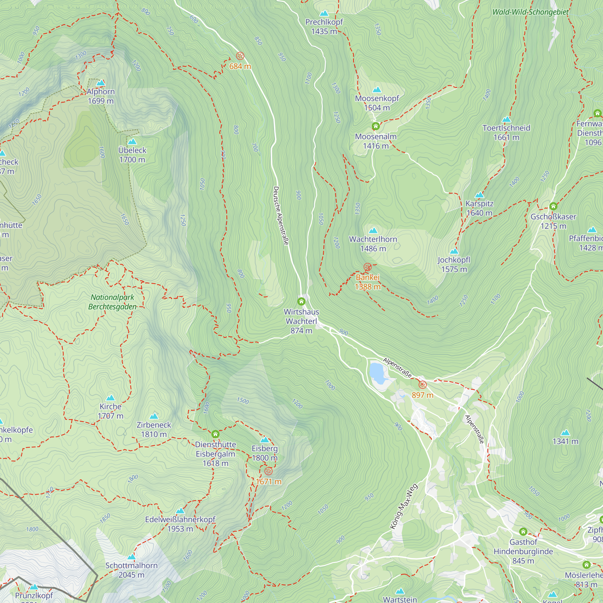 Wirtshaus Wachterl map