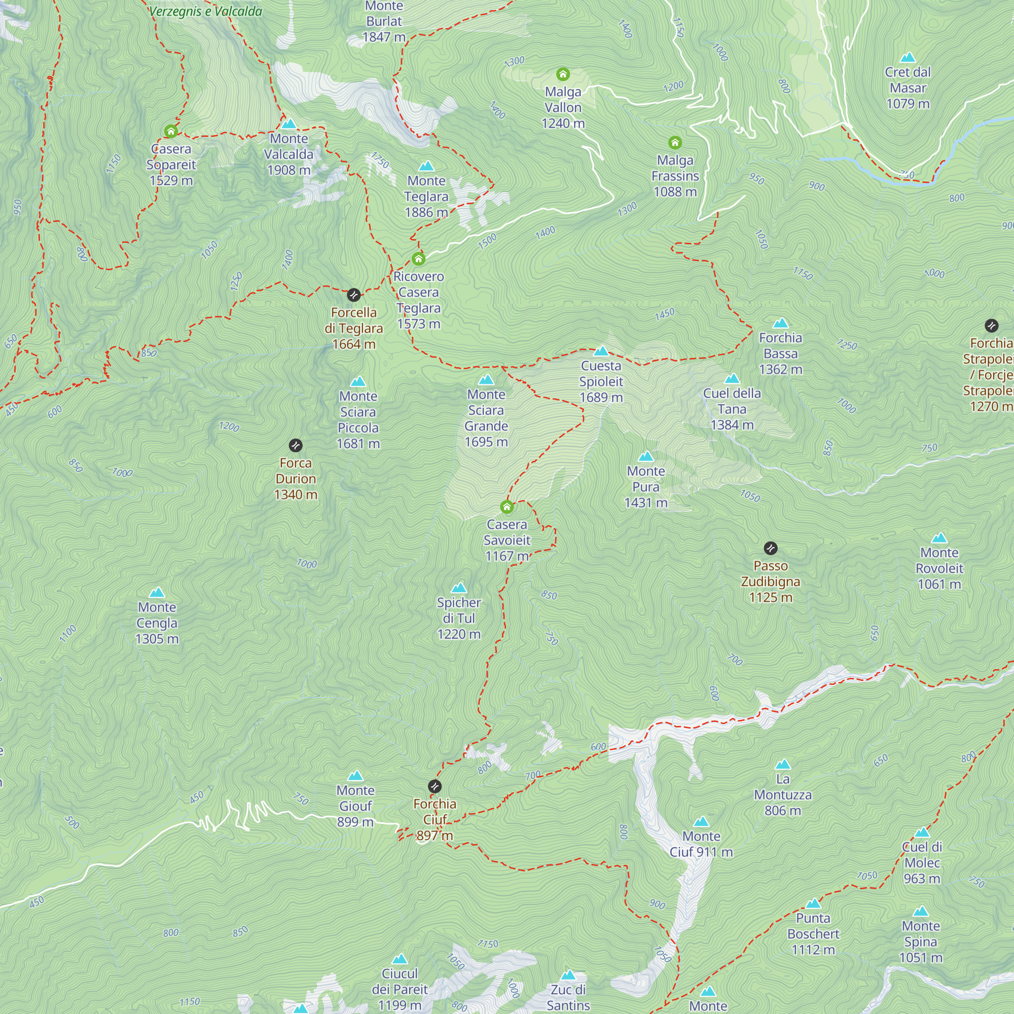 Casera Savoieit map