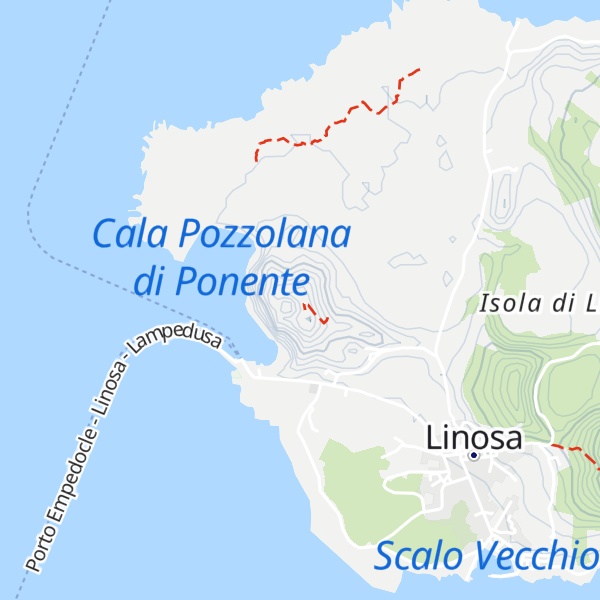 Map of Monte Nero