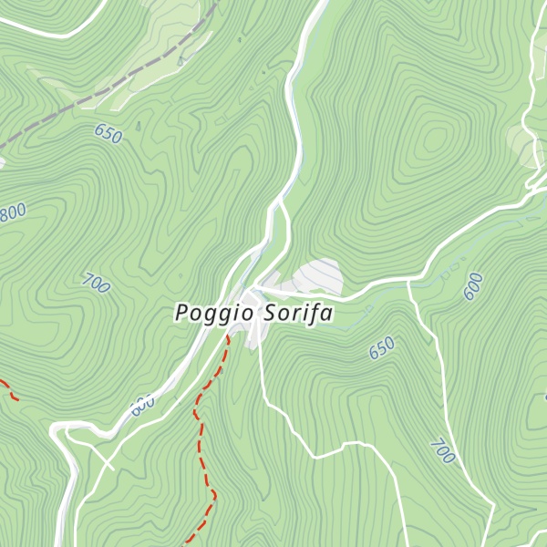 Map of Rifugio Monte Pennino