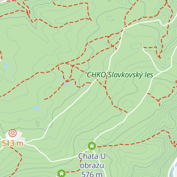 Map of Chata Luční