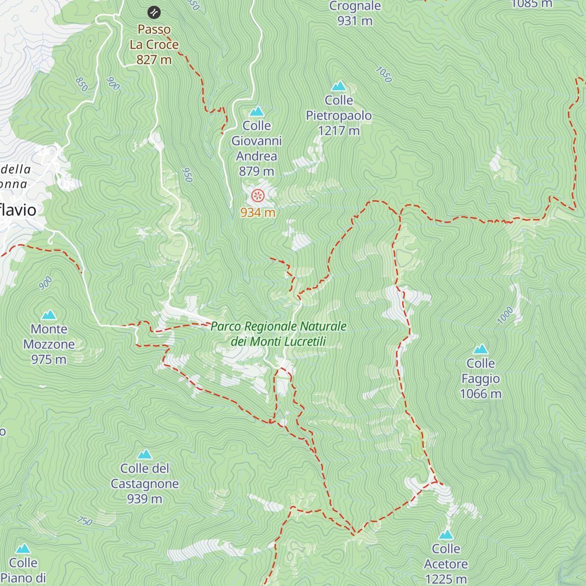 Casa del Pastore map