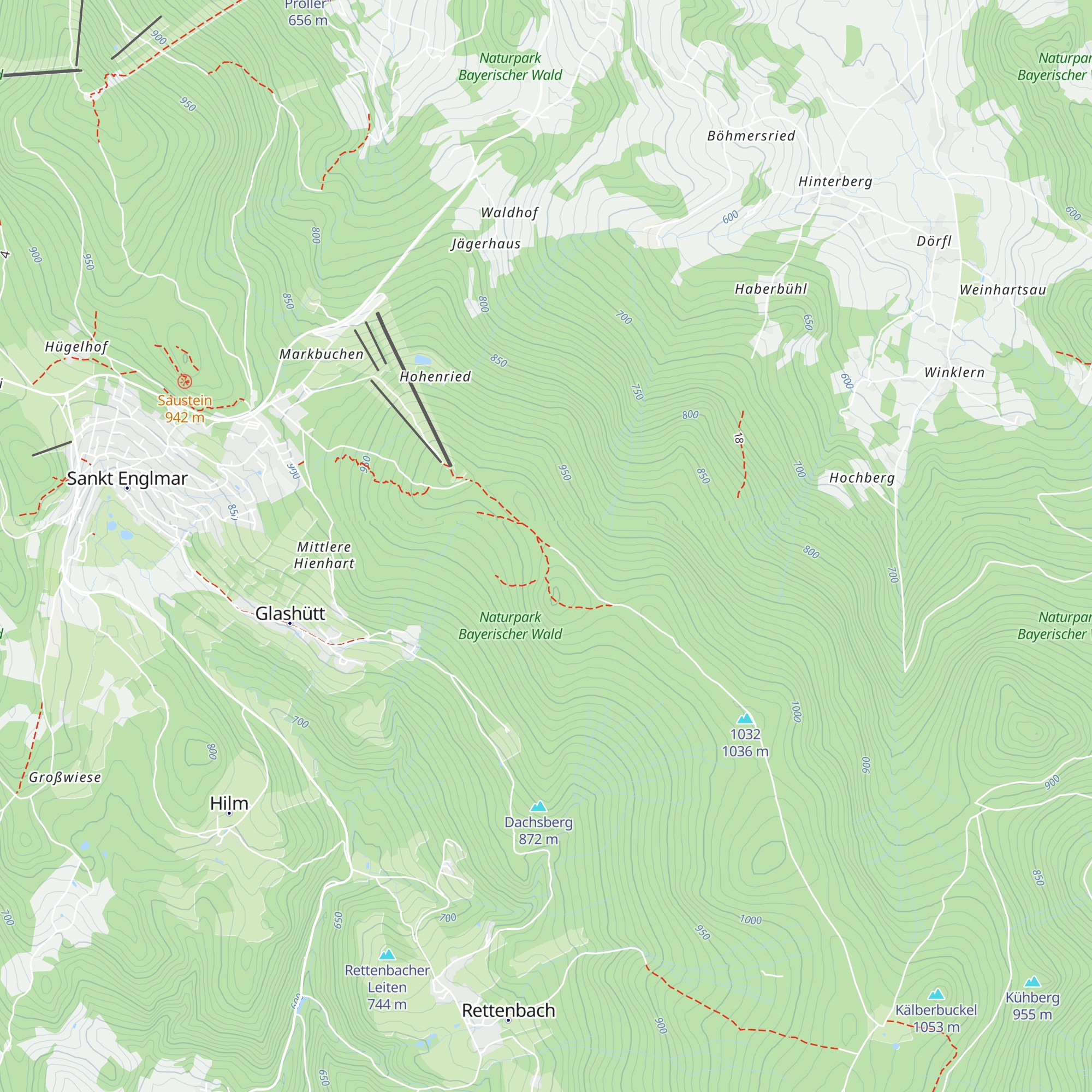 Kudernhütte map