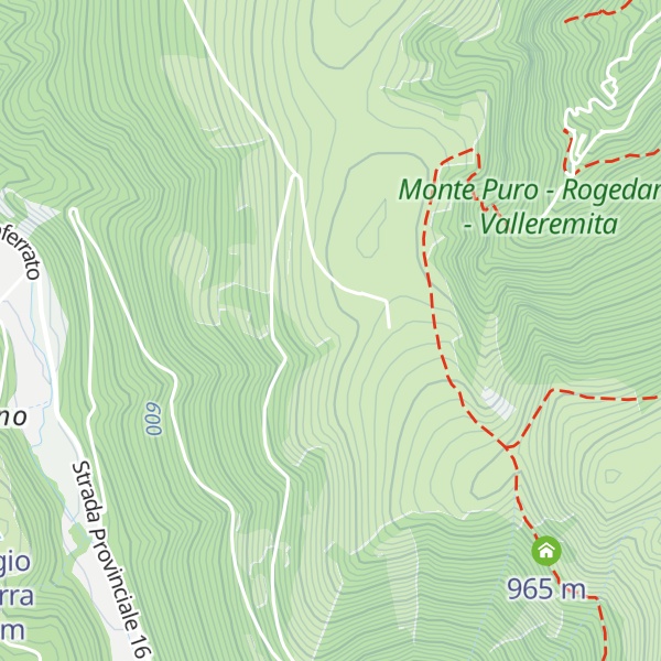 Map of Rifugio Le Calate