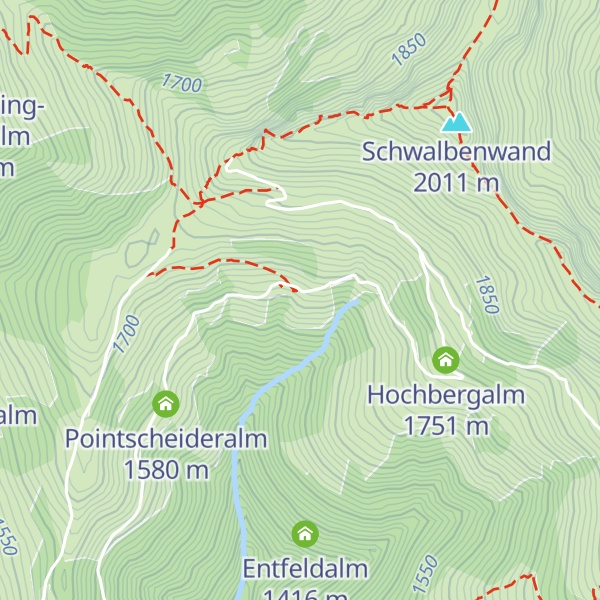 Map of Schützingalm