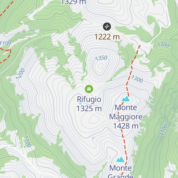 Map of Rifugio
