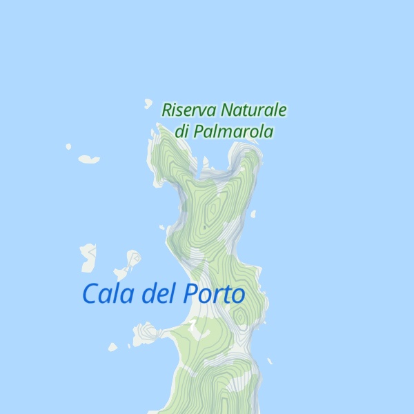 Map of Monte Tramontana