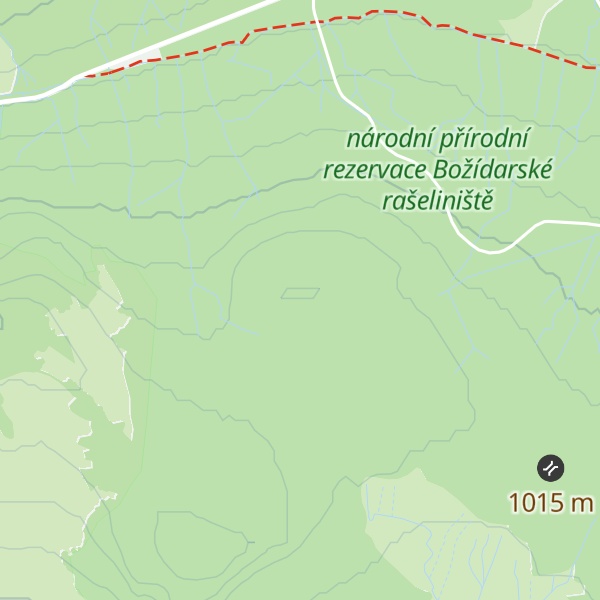Map of Psárkový vrch