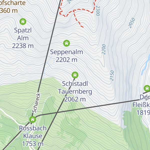 Map of Schistadl Tauernberg
