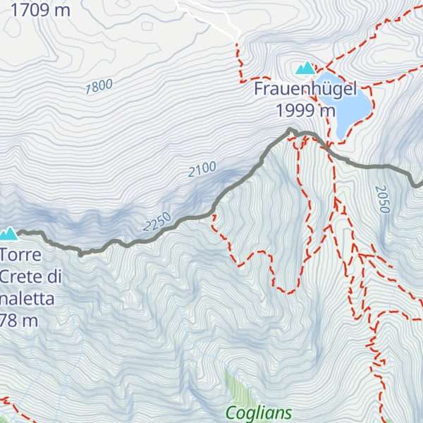 Map of Monte Capolago