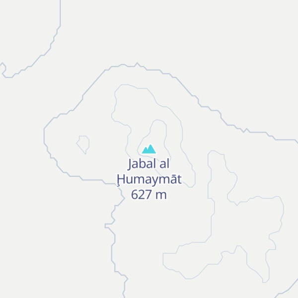 Map of Jabal al Ḩumaymāt