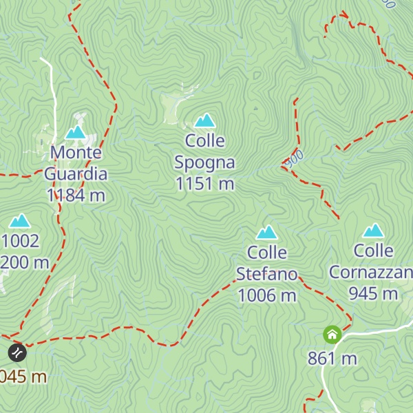 Map of Monte Morica