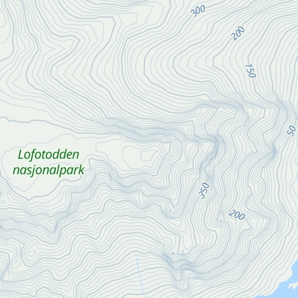 Map of Lofotodden varde