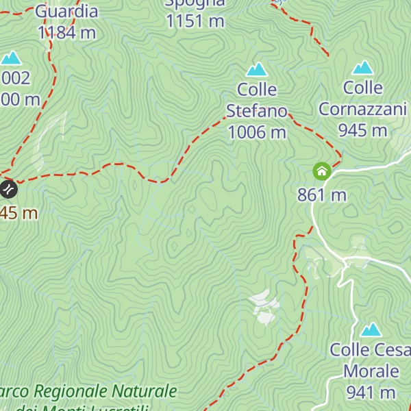 Map of Monte Marcone