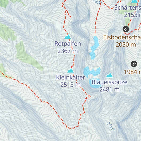 Map of Kleinkalter
