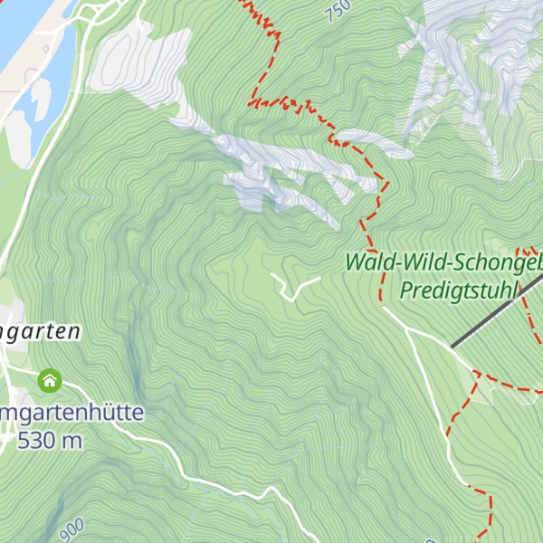 Map of Poschhütte