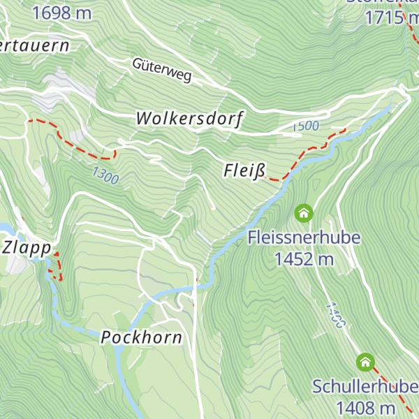 Map of Paulfleissnerhube