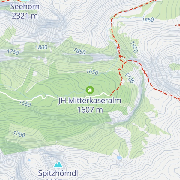 Map of JH Mitterkaseralm
