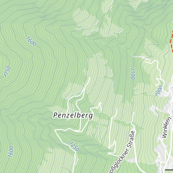 Map of hl. Benedikt