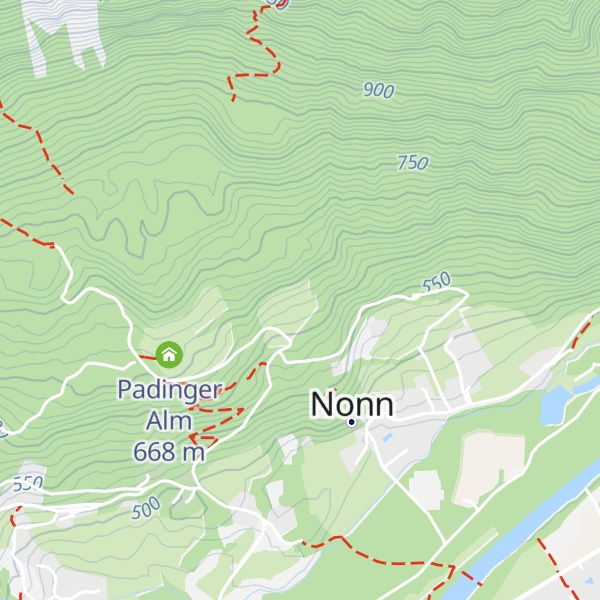 Map of Breindler