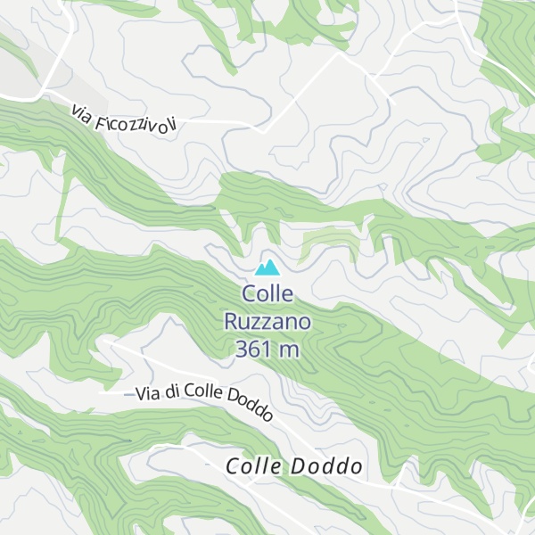 Map of Colle Ruzzano