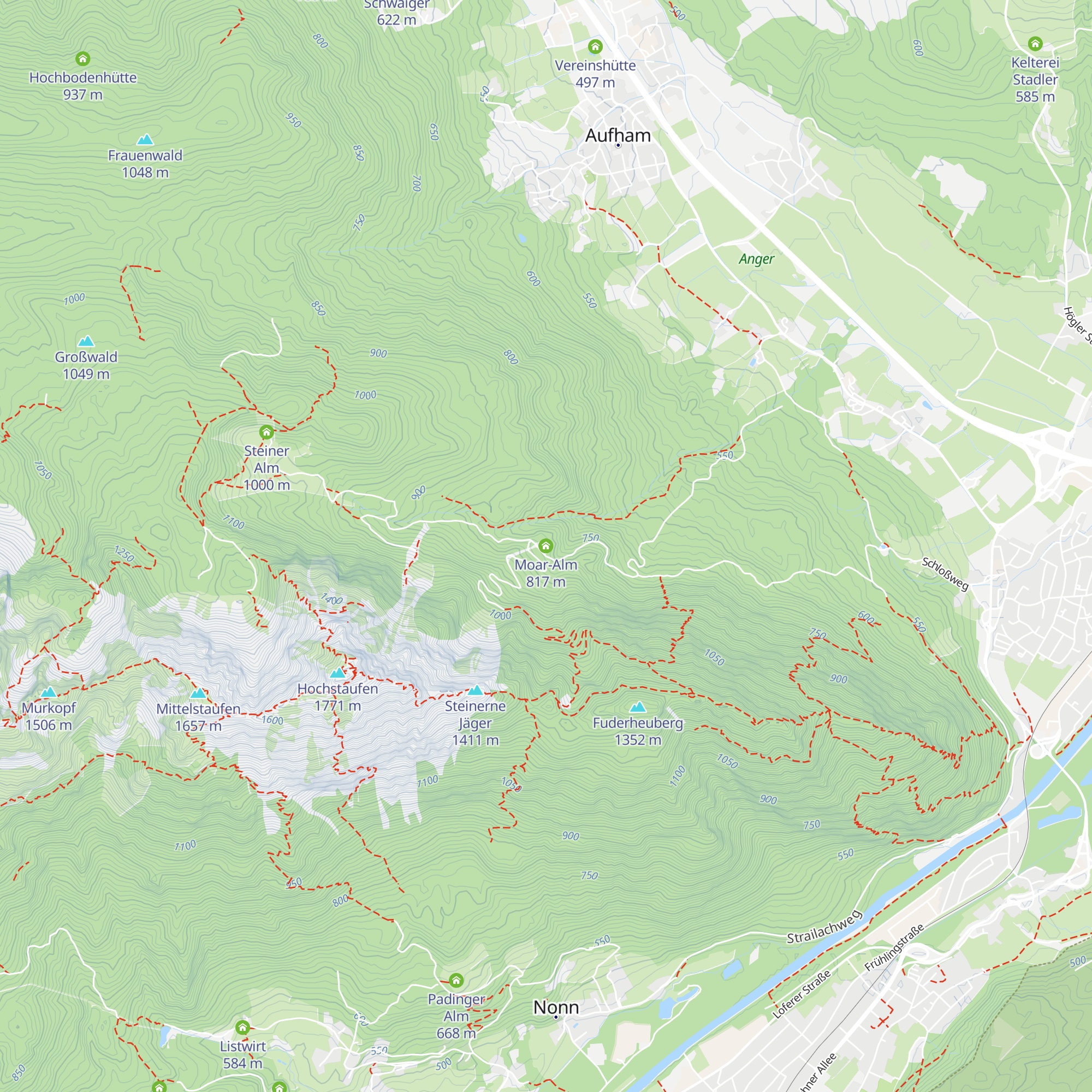 Moar-Alm map
