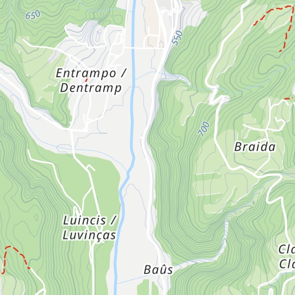 Map of Ex stazione di Val Pesarina