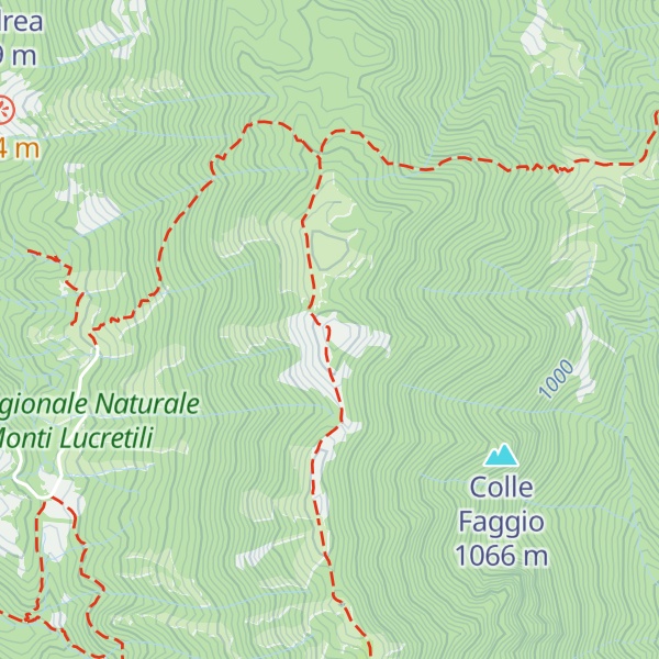 Map of Monte Pellecchia