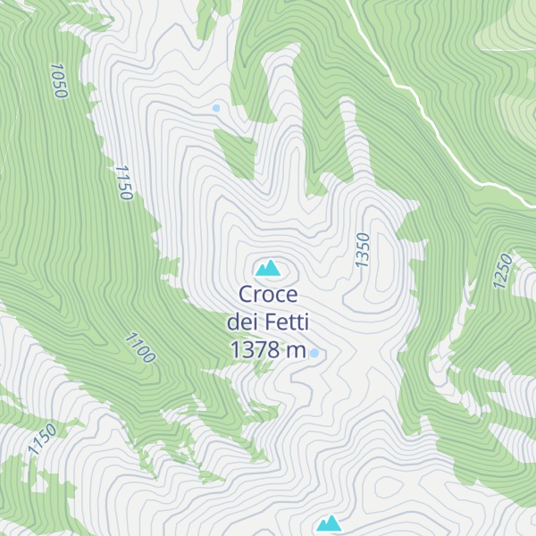 Map of Croce dei Fetti