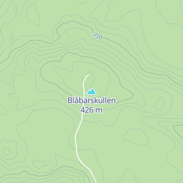 Map of Blåbärskullen