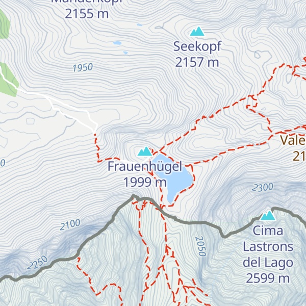 Map of Wolayerseehütte