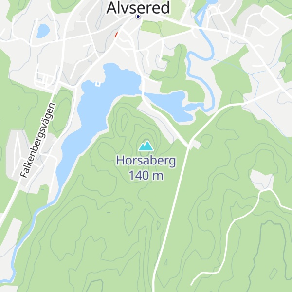 Map of Horsaberg