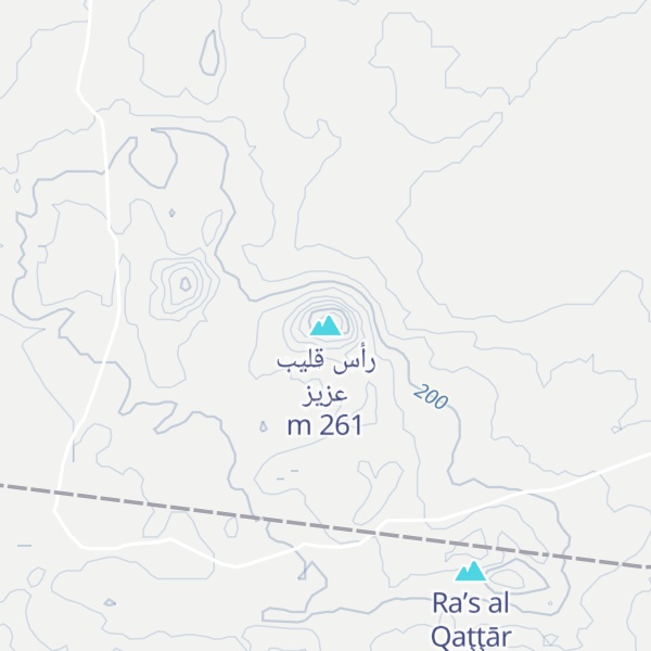 Map of رأس قليب عزيز
