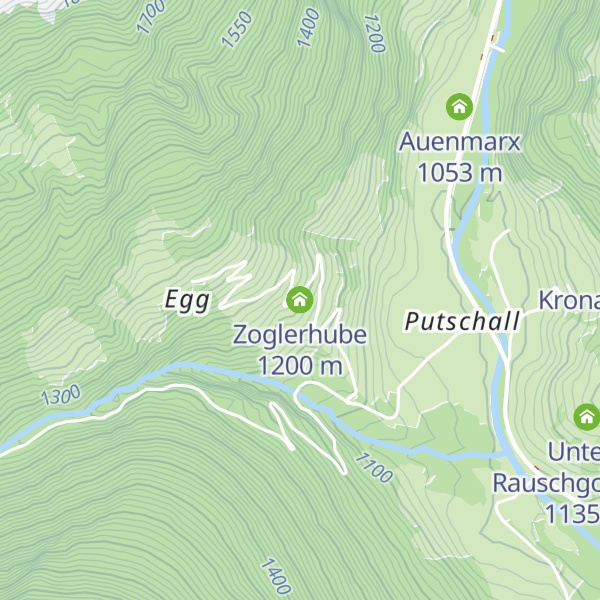 Map of Zoglerhube