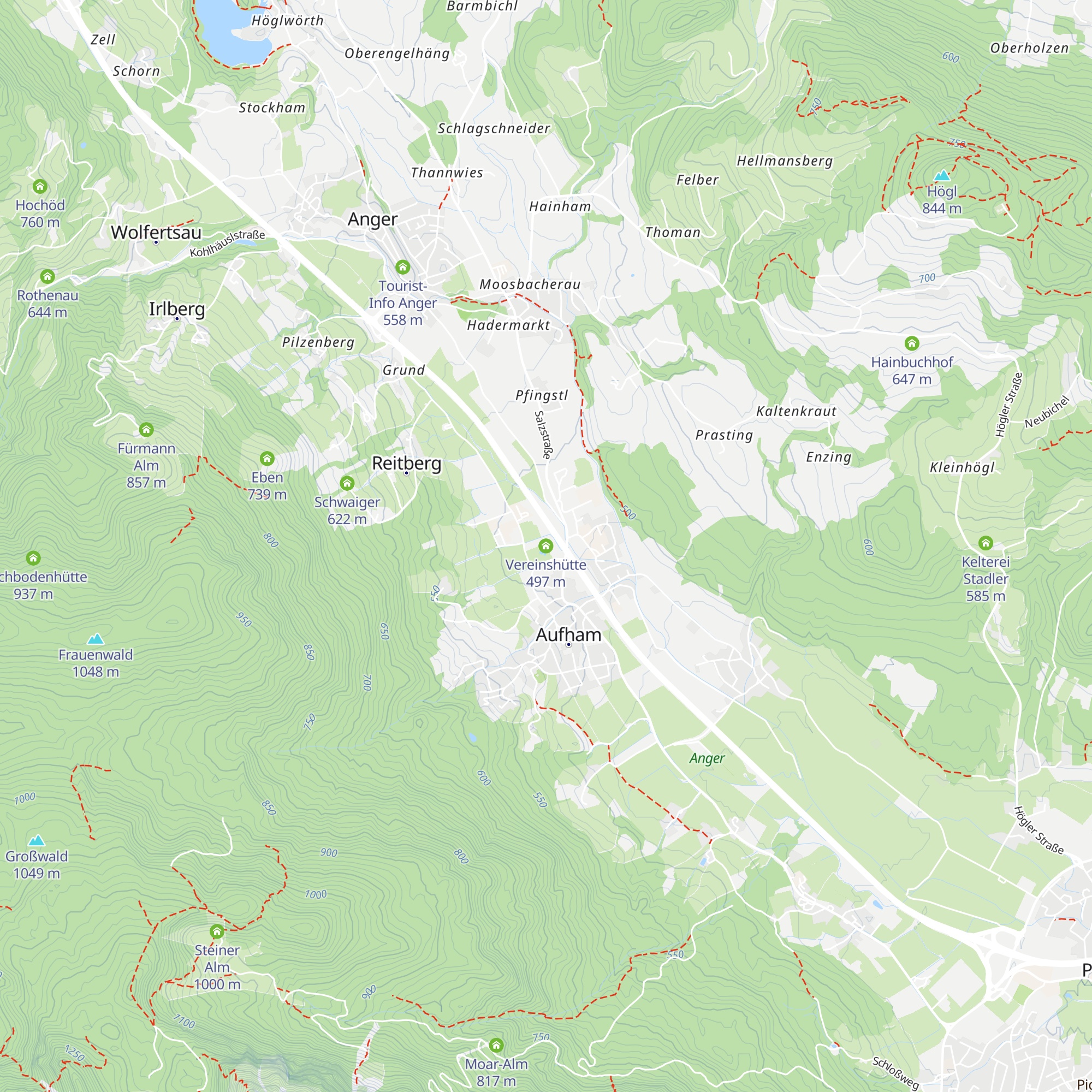 Vereinshütte map
