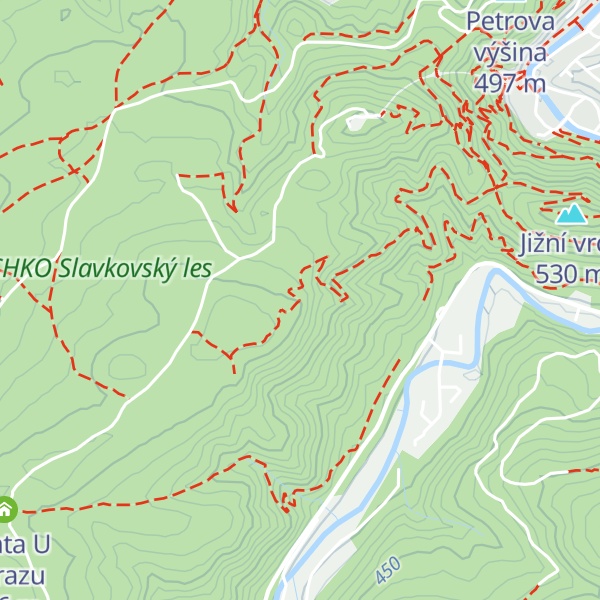 Map of Chata Rusalka
