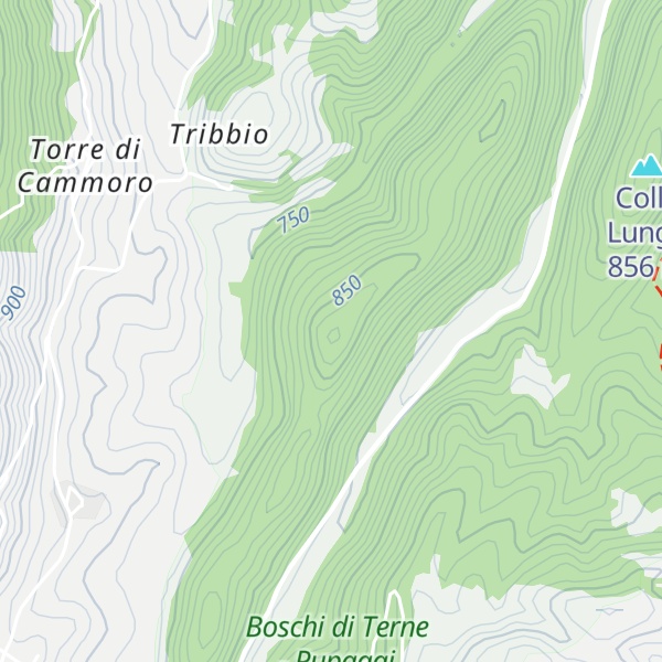 Map of Colle Aiano