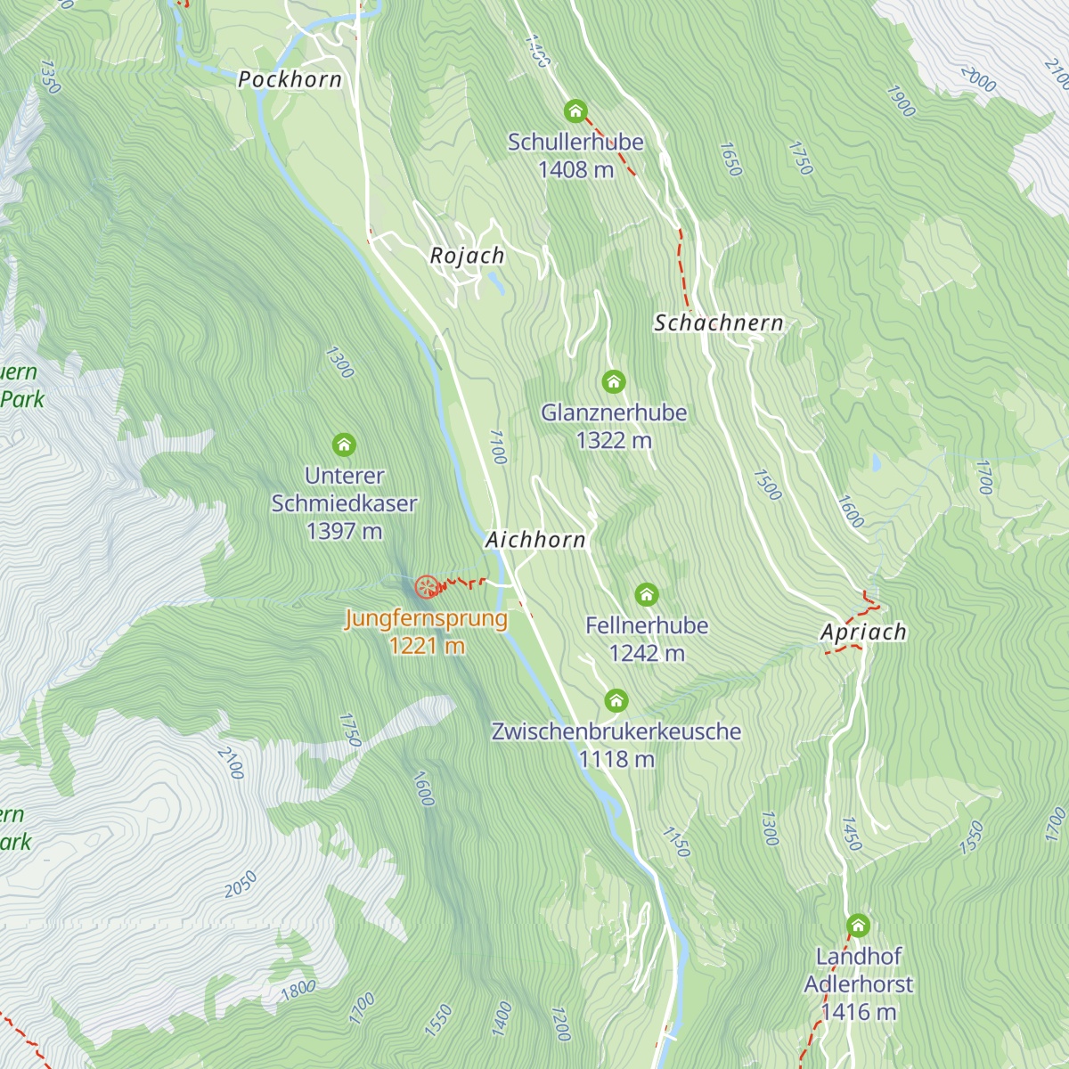 Aichhorner Kapelle map