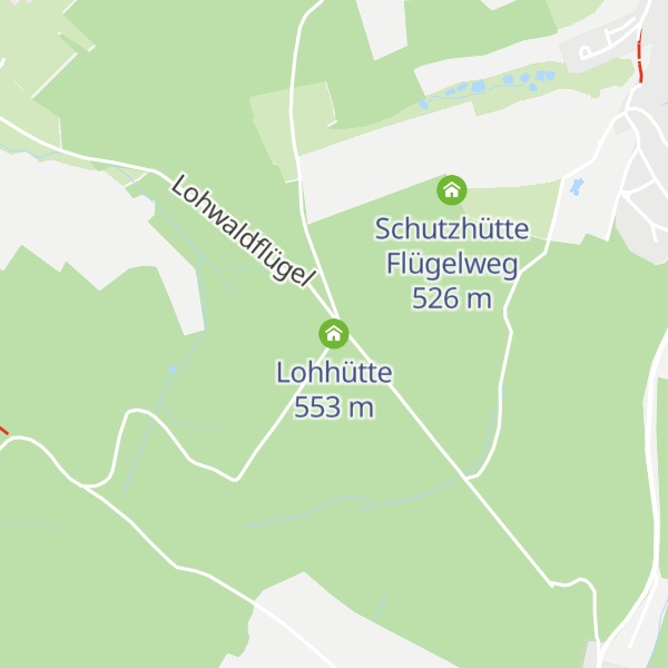 Map of Lohhütte