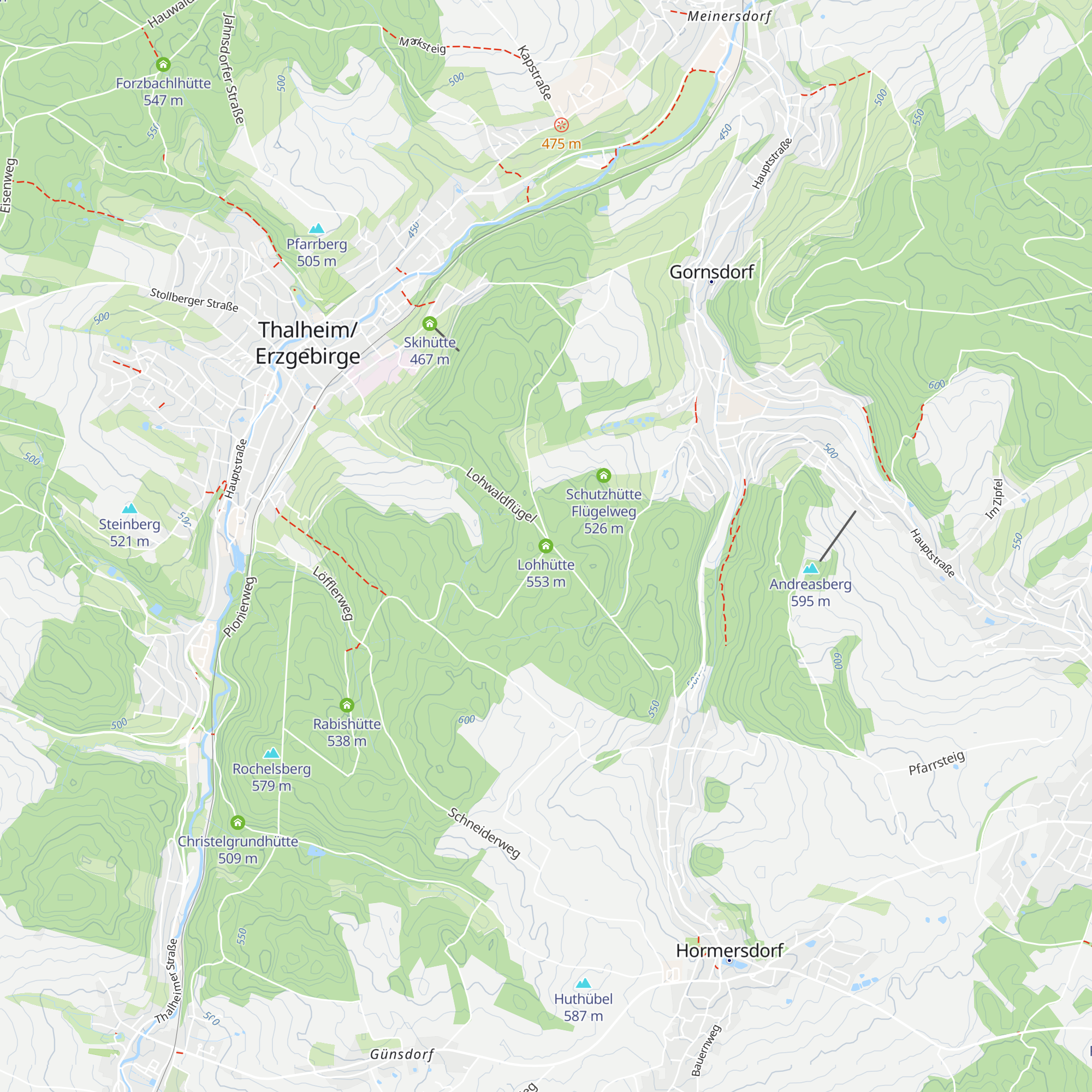 Lohhütte map