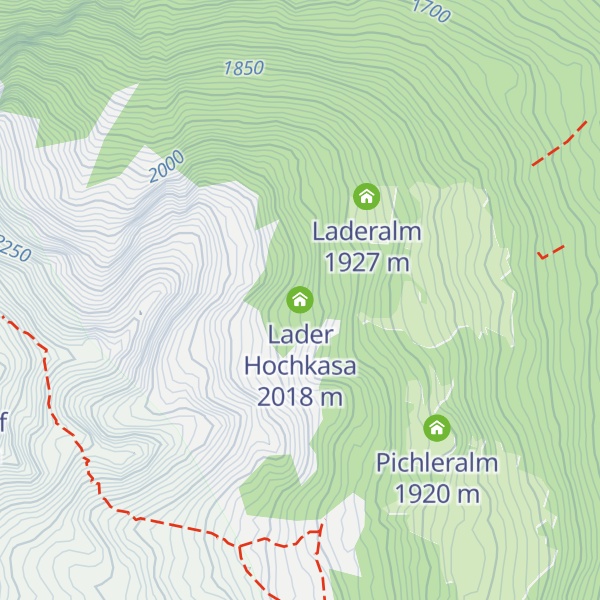 Map of Lader Hochkasa